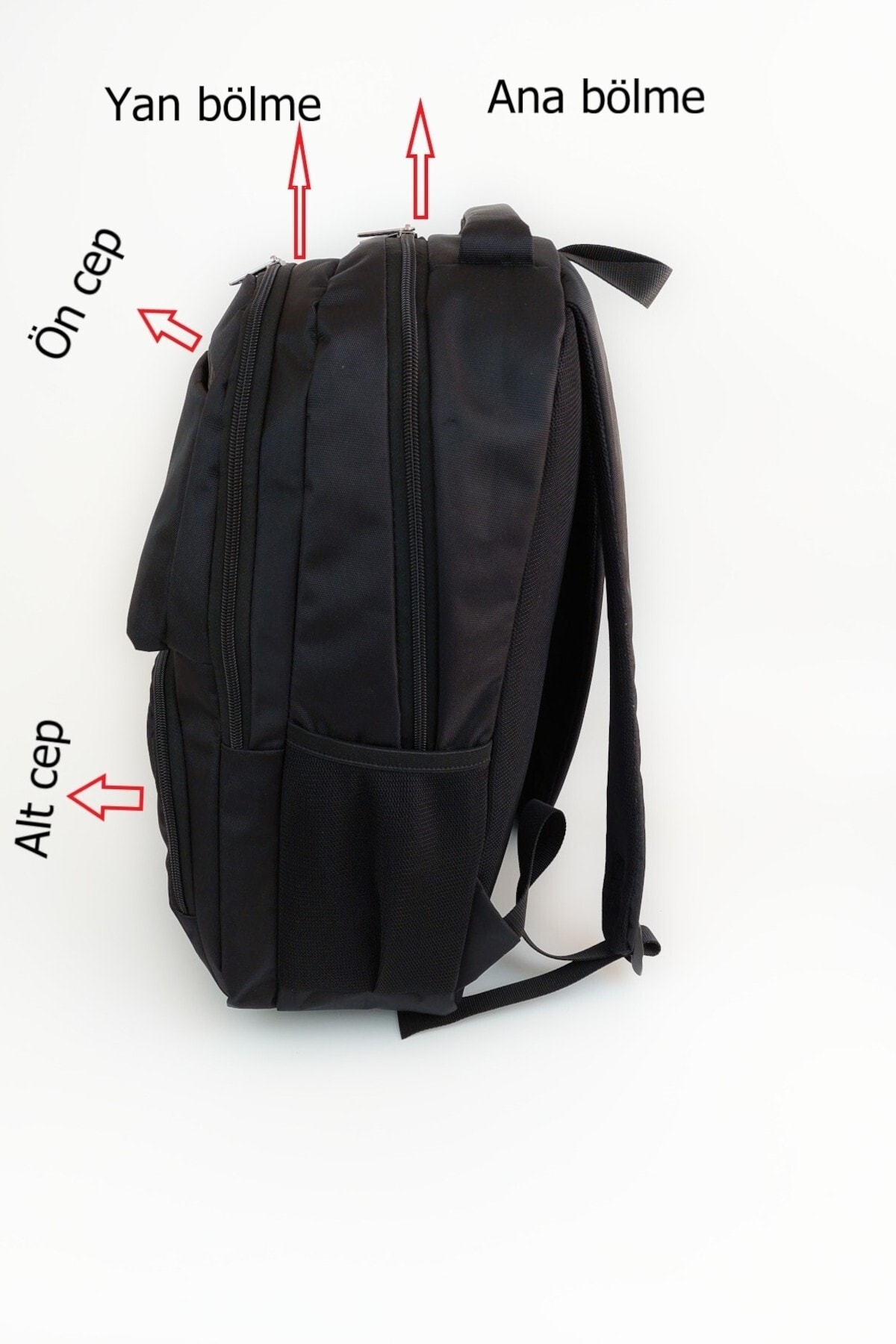 کوله پشتی زنانه مشکی toxo | TSX100001 اورجینال - تصویر 7