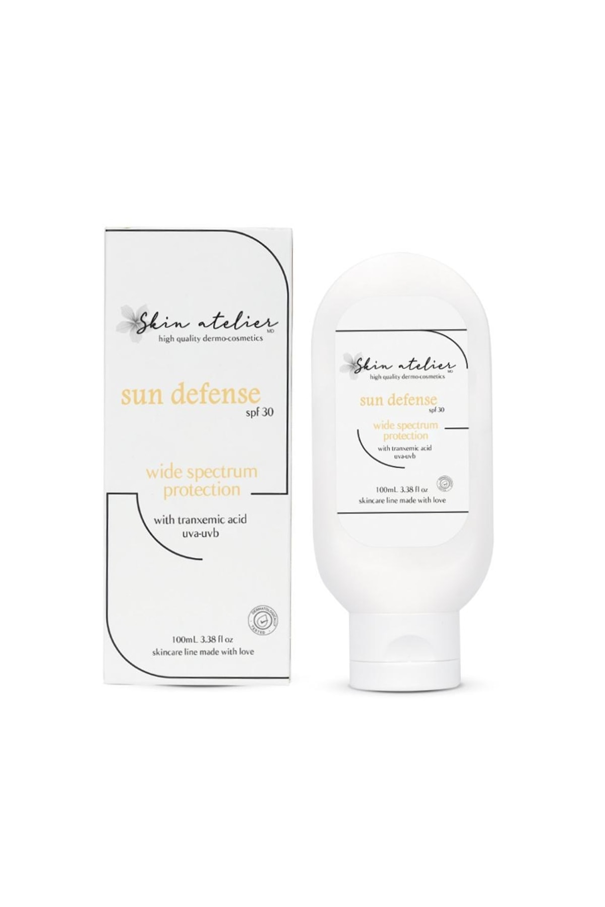 Skin Atelier Leke Karşıtı Nemlendirici Ve Aydınlatıcı Sun Defence Spf30 Güneş Kremi 100 ml