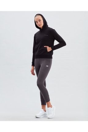 W New Basics Hoodie Kadın Siyah Sweatshirt - S212183-001