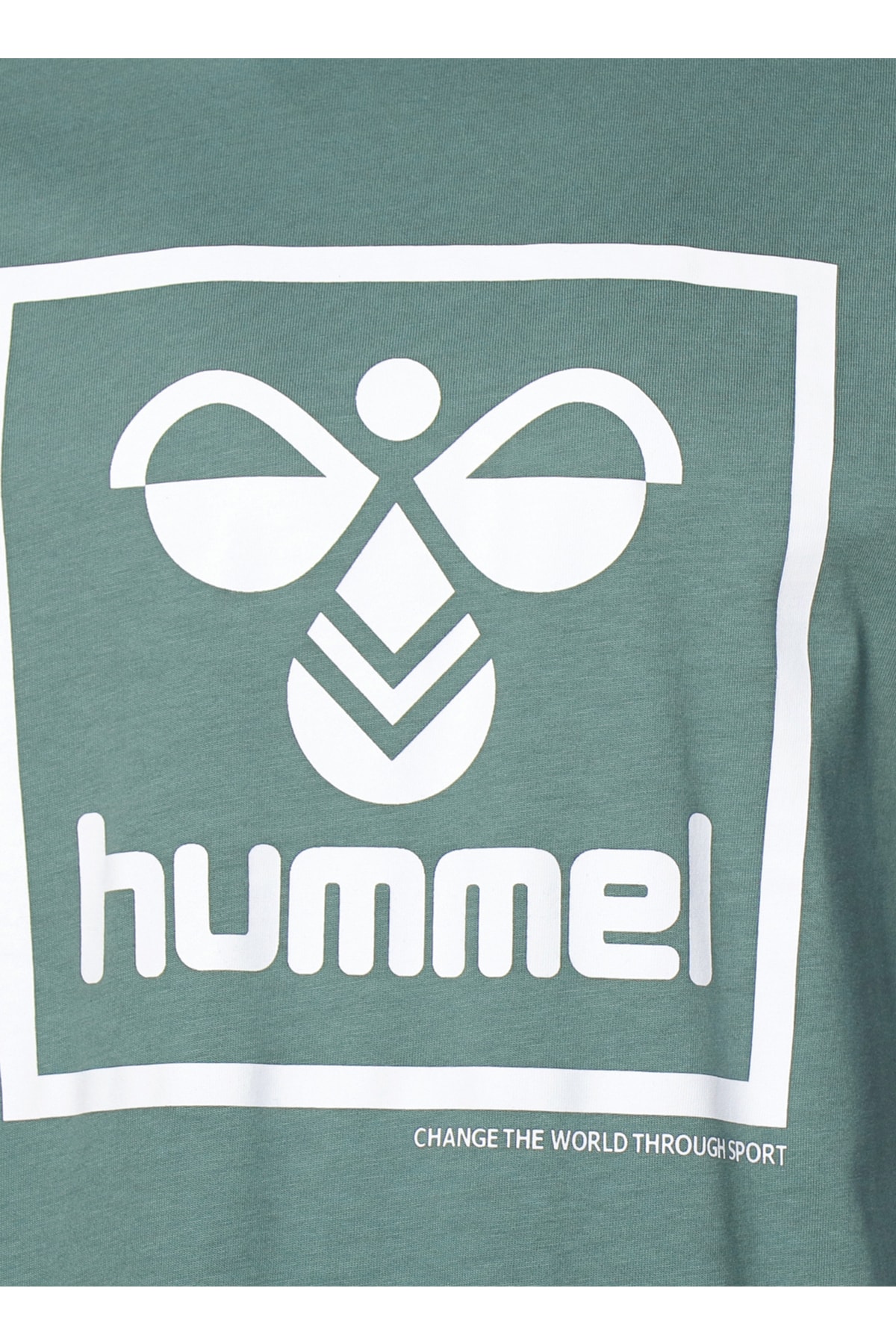 HUMMEL تی شرت، M، سبز