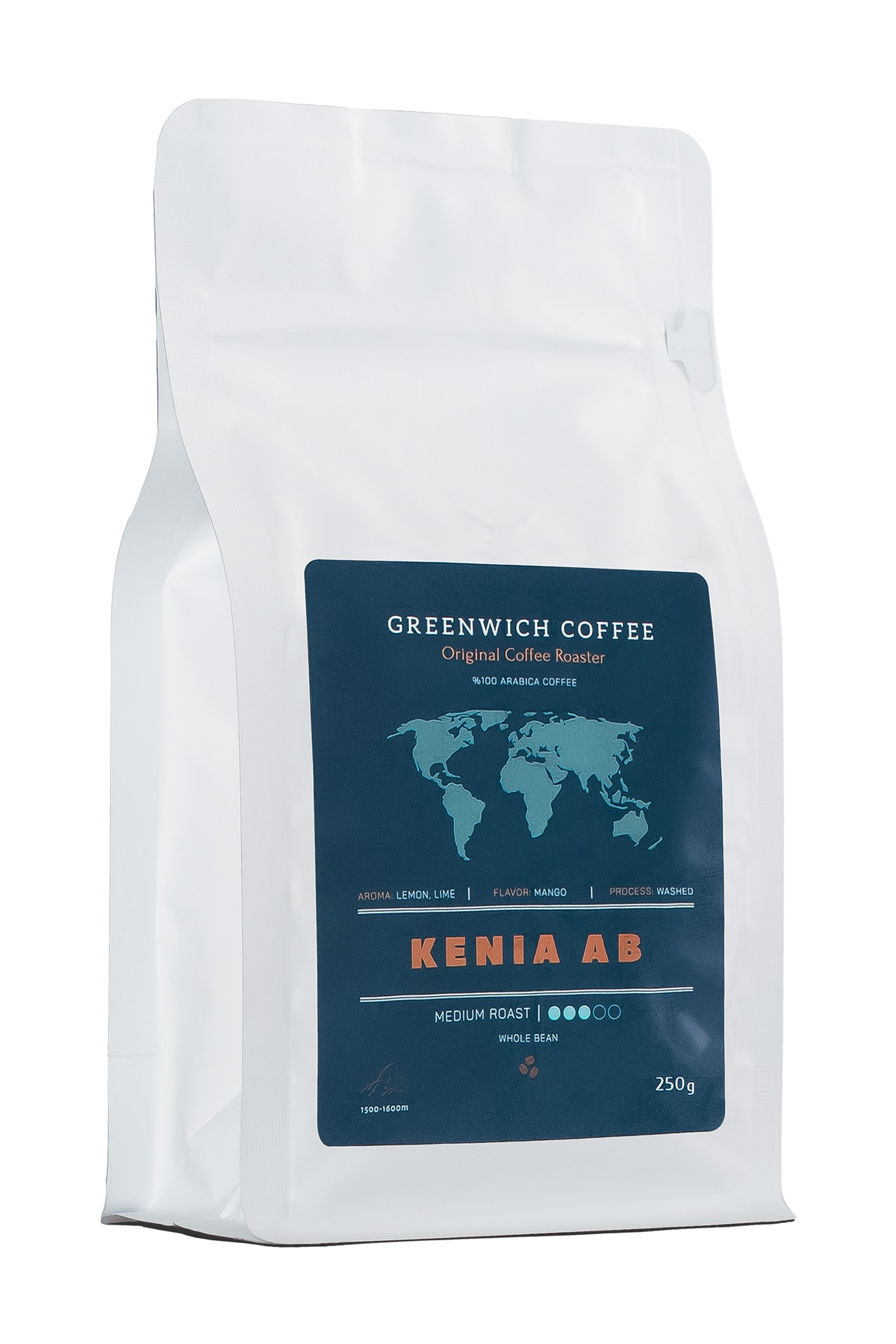 Greenwich Coffee Kenia / Kenya Kahve Ab Plus Karibu Yöresel Filtre Kahve %100 Arabica 250gr