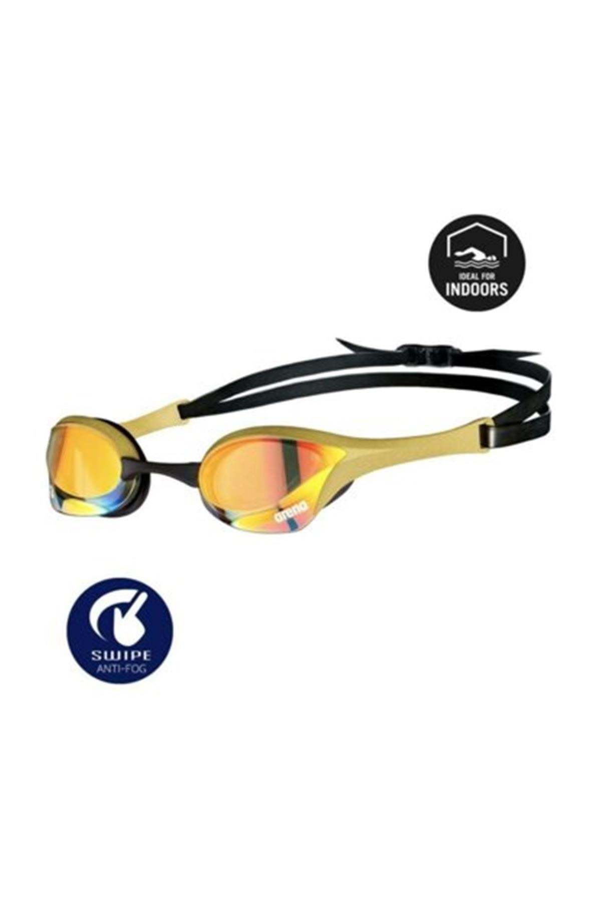 Arena عینک شنای Cobra Ultra Swipe طلایی زرد