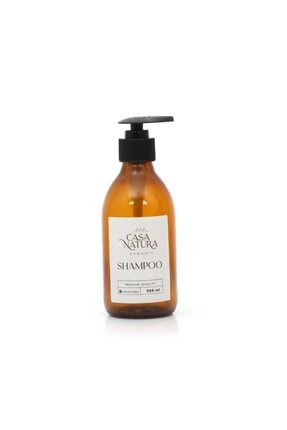 Amber Cam Şişe Shampoo (S?ampuan) Beyaz Etiketli 250 ml AMB-GLS-011