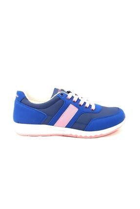 Dunlop Sax Mavi Ortapedik Kadın Spor Ayakkabı bck-0217