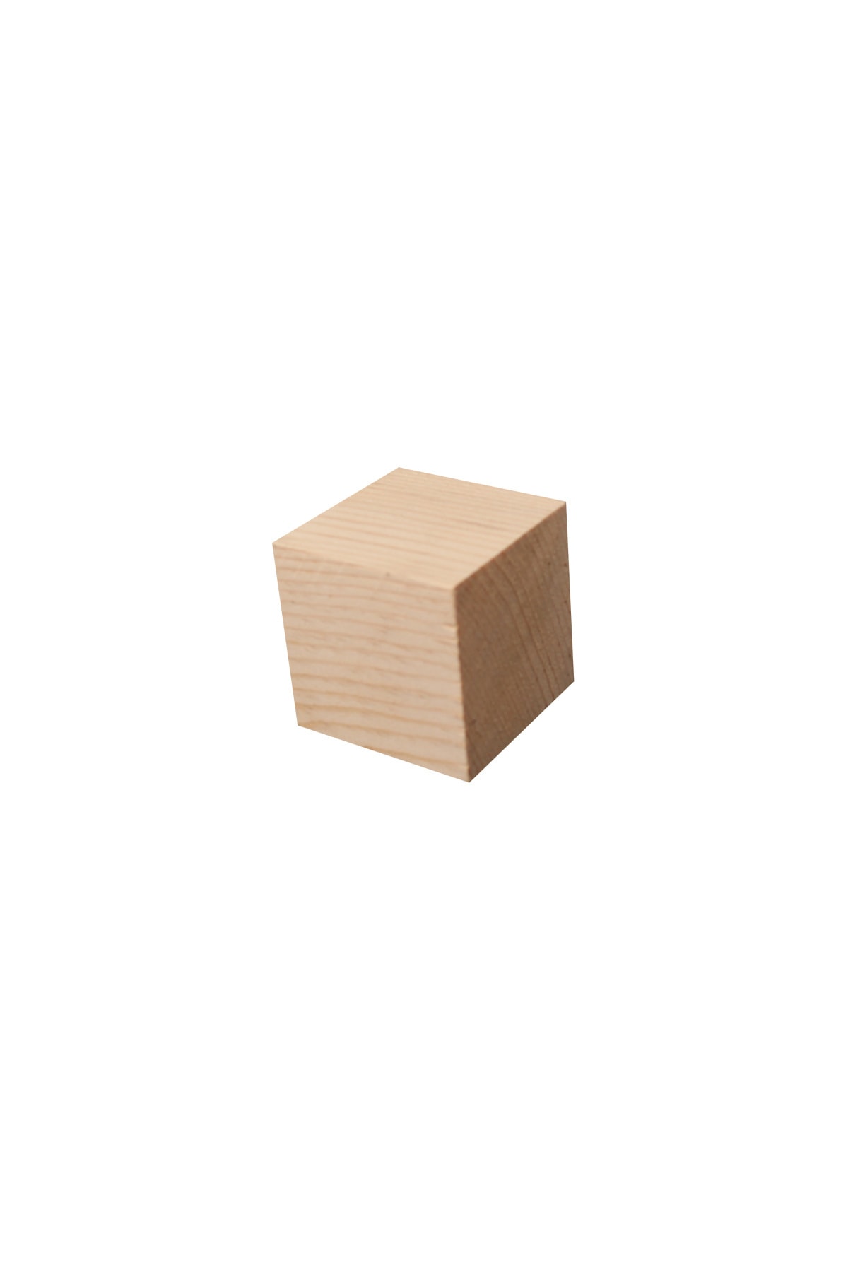 (8x8x8 cm 8 Adet) Ladin Hobi Ahşap Küp