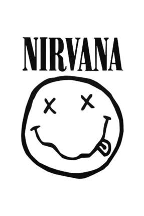 Rock Band Nirvana Style 2 Oto Arma Duvar Çıkartma 20 cm A68S11566