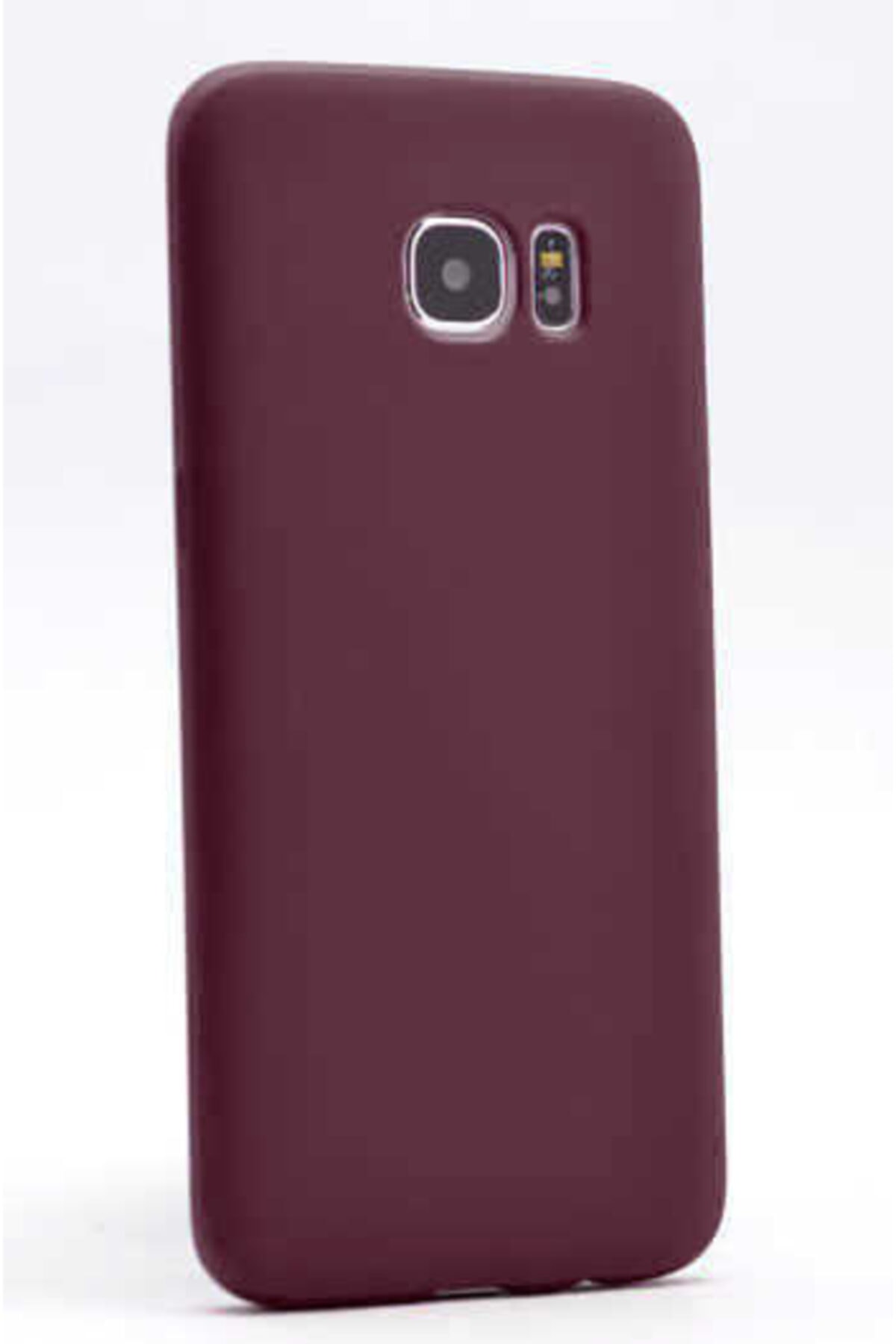 Galaxy Note 5 Compatible Case Matte Soft Premier Silicone Cover-Damson-Burgundy