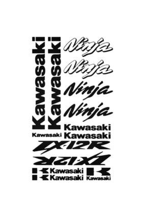 Kawasaki Ninja Zx-12r Graphic Kit Sticker Araba Oto Arma Duvar Sticker Ev Dekoratif Çıkartma 20 Cm A68S2094