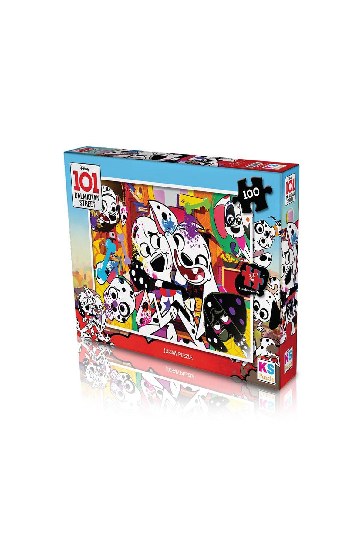 پازل ها و یاپبوزهای کودک 100 قطعه 101 محصول دارای مجوز خیابان Dalmatian Ks Games