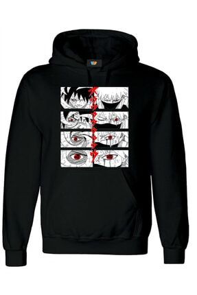 Anime Naruto Kakashi Kapşonlu Sweatshirt Model142 04676