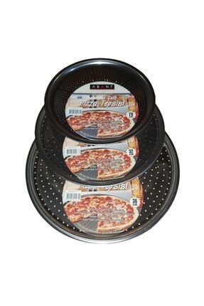 Çelik Pizza Tepsi 3'lü pizzatepsi4