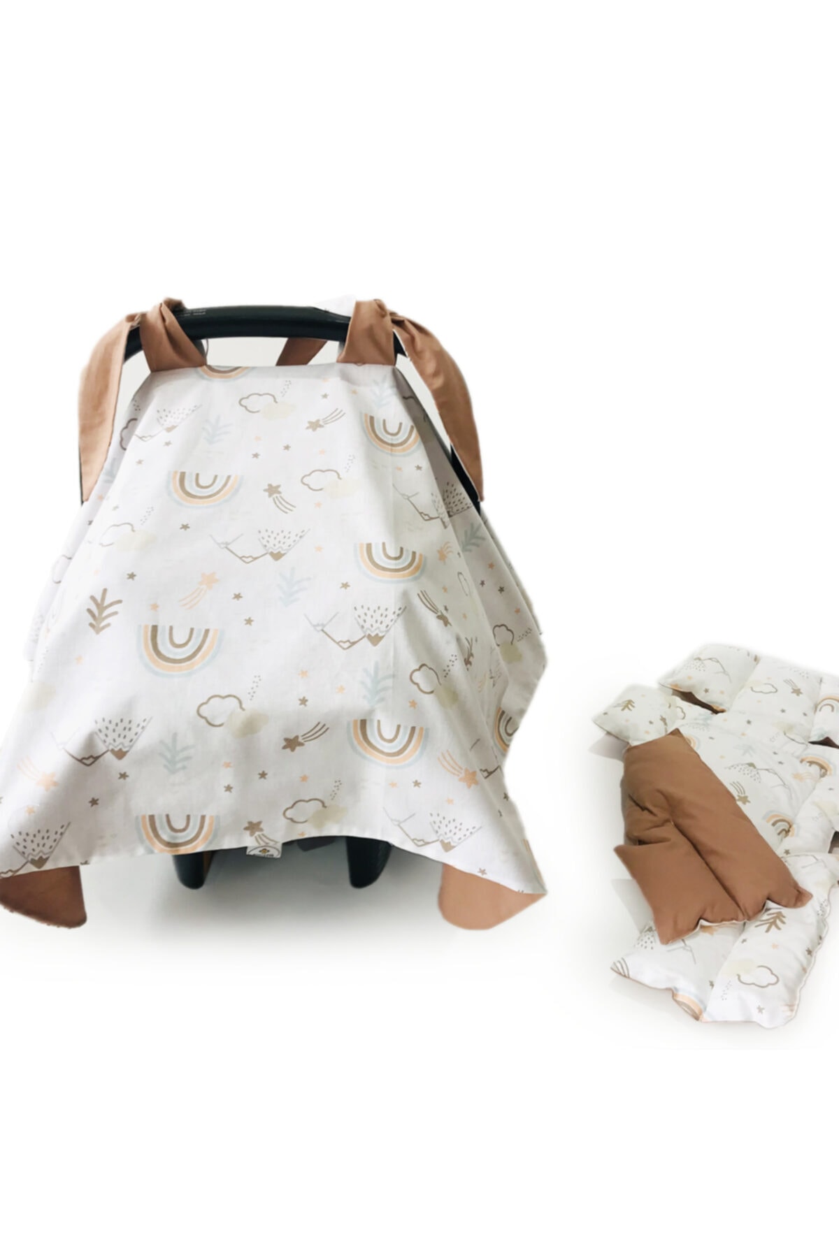 Atölye Eda Exclusive Puset Örtüsü Minderi Çarşafı 3 Parça fotoğrafı 3 (önizleme)