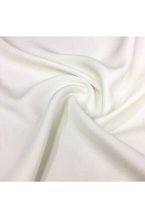Likralı Elbiselik Double Krep Kumaş - Kırık Beyaz (150 Cm Eninde) Ndrzdkrp55