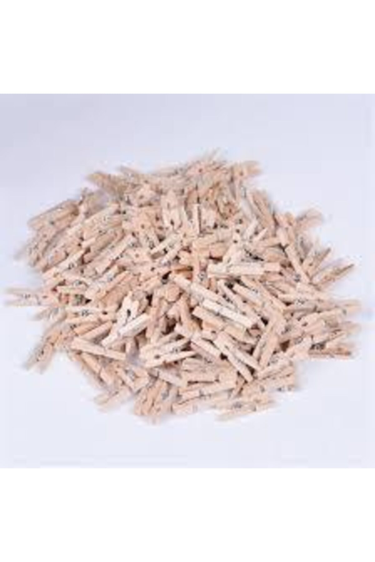 Genel Markalar Ahşap Mandal 100 Lü Küçük Natural