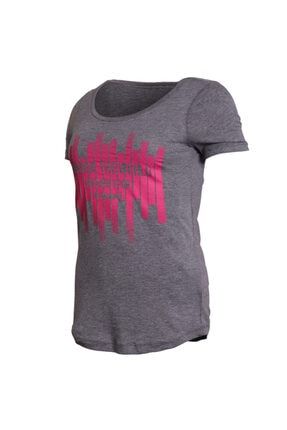 Kadın Gri T-shirt Hmlardelia Ss Tee 910296