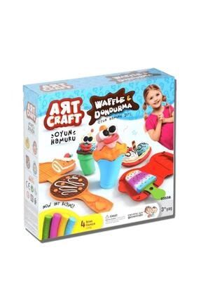 Art Craft Waffle & Dondurma Oyun Hamuru Seti 200 gr oyuncak yeni 27