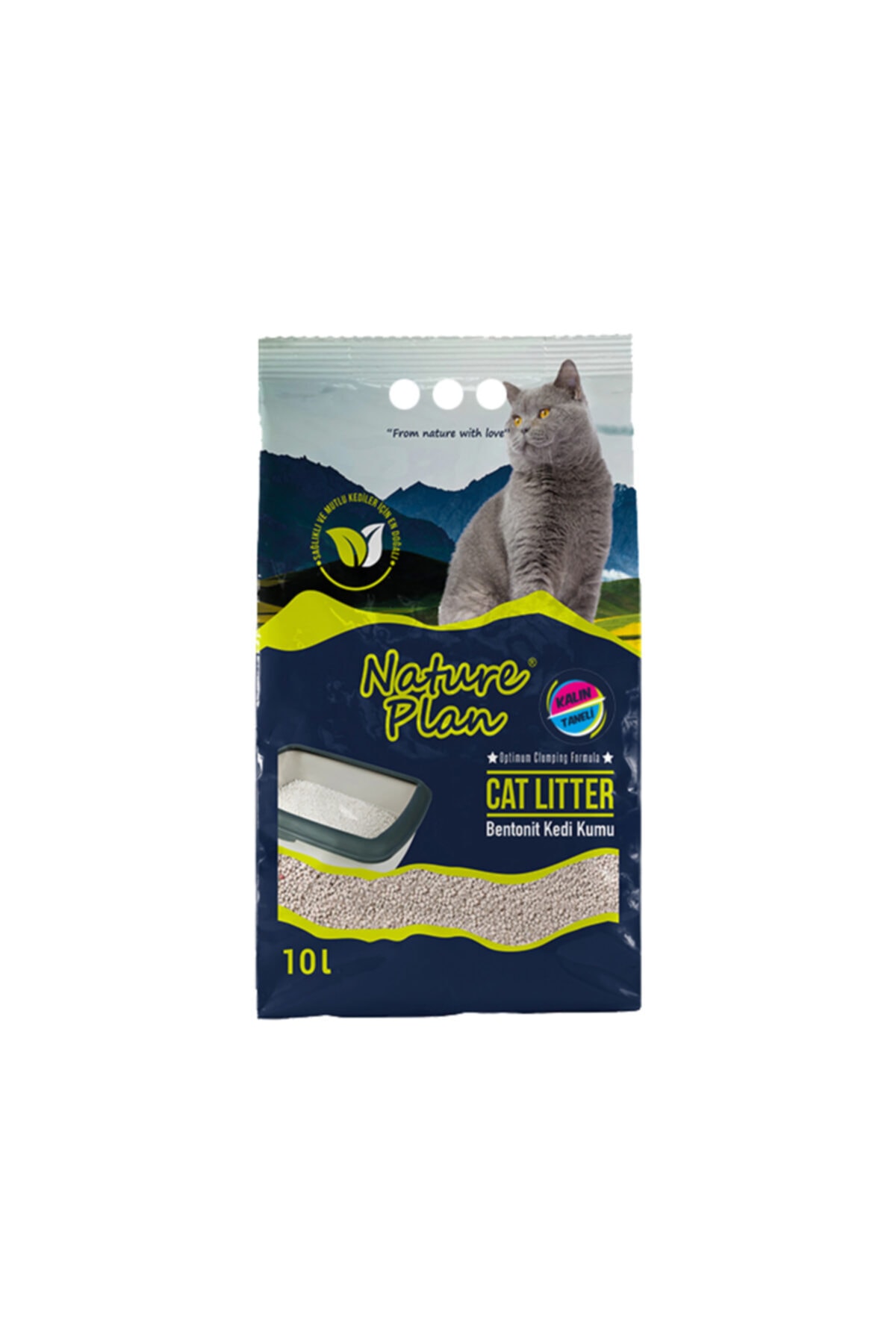 Nature Plan Kokusuz Bentonit Kalin Taneli Kedi Kumu 10 Lt Fiyati Yorumlari Trendyol
