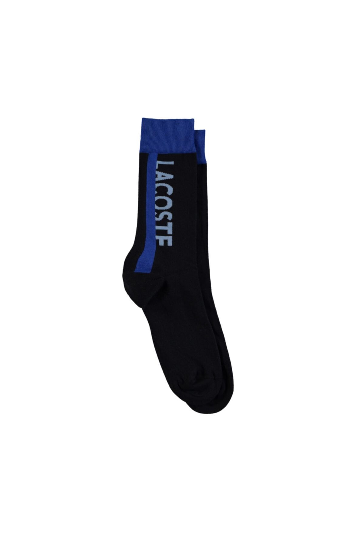 Lacoste جوراب های آبی چاپی Unisex RA0102