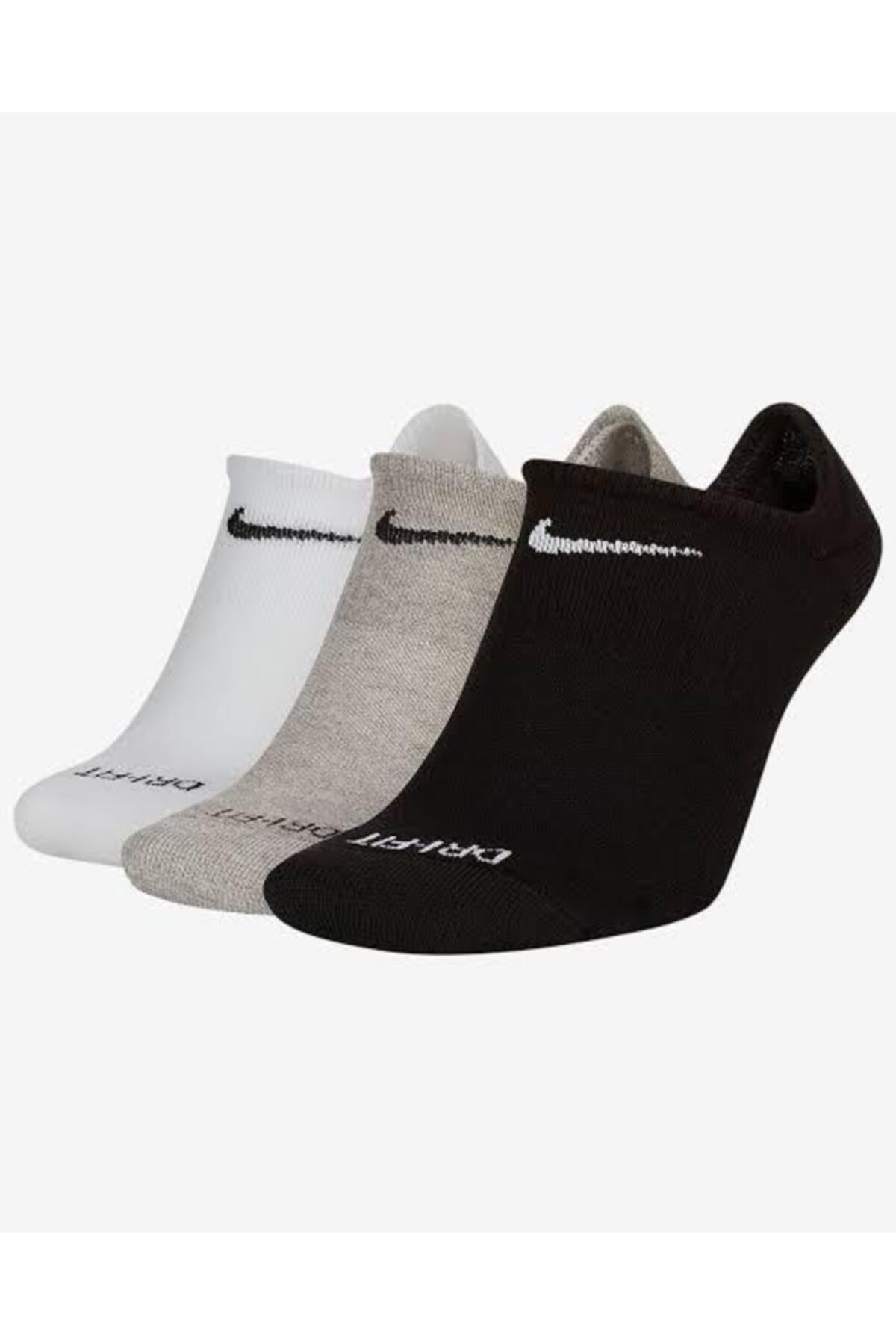 Nike Unisex Karışık Renkli Everyday Plus Cushioned 3'lü Çorap Seti