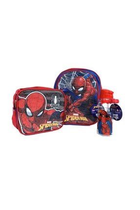 Spiderman Okul Çantası Seti 3lü Orjinal Lisanslı HKN-96625-3A