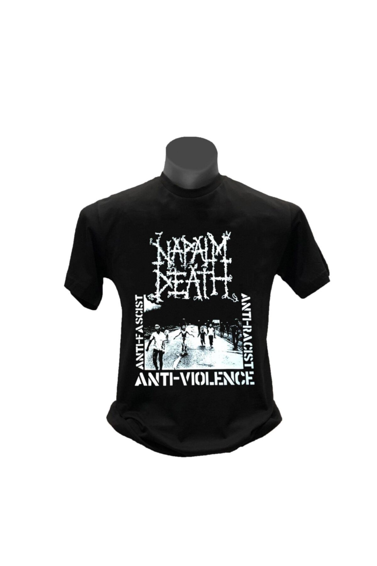 napalm death anti violence t shirt