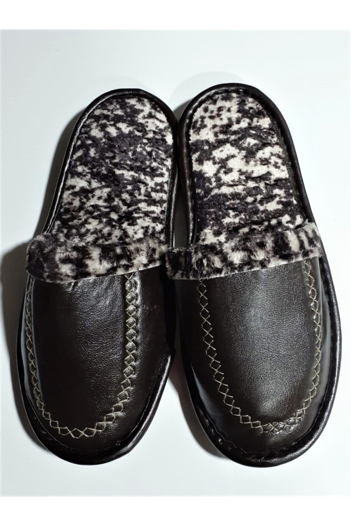 Halıcıoğlu  Içi Erkek Peluş Ev Terliği