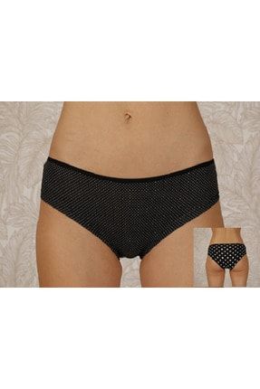 Kadın Bikini Külot 5 Li Paket Siyah OXBE211454B