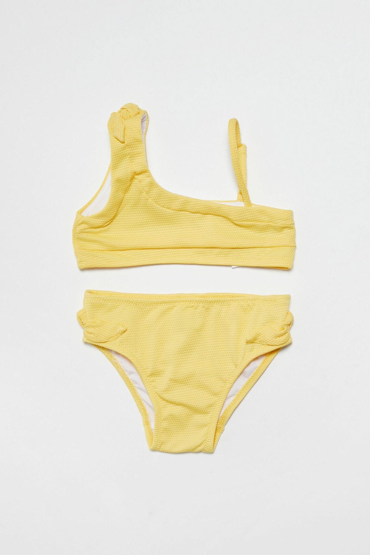 LC Waikiki Bikini-Set Gelb Unifarben