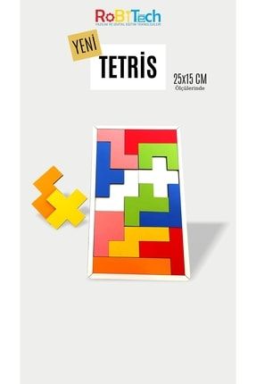 Robitech Ahşap Tetris Zeka Oyunu pmaoynck001