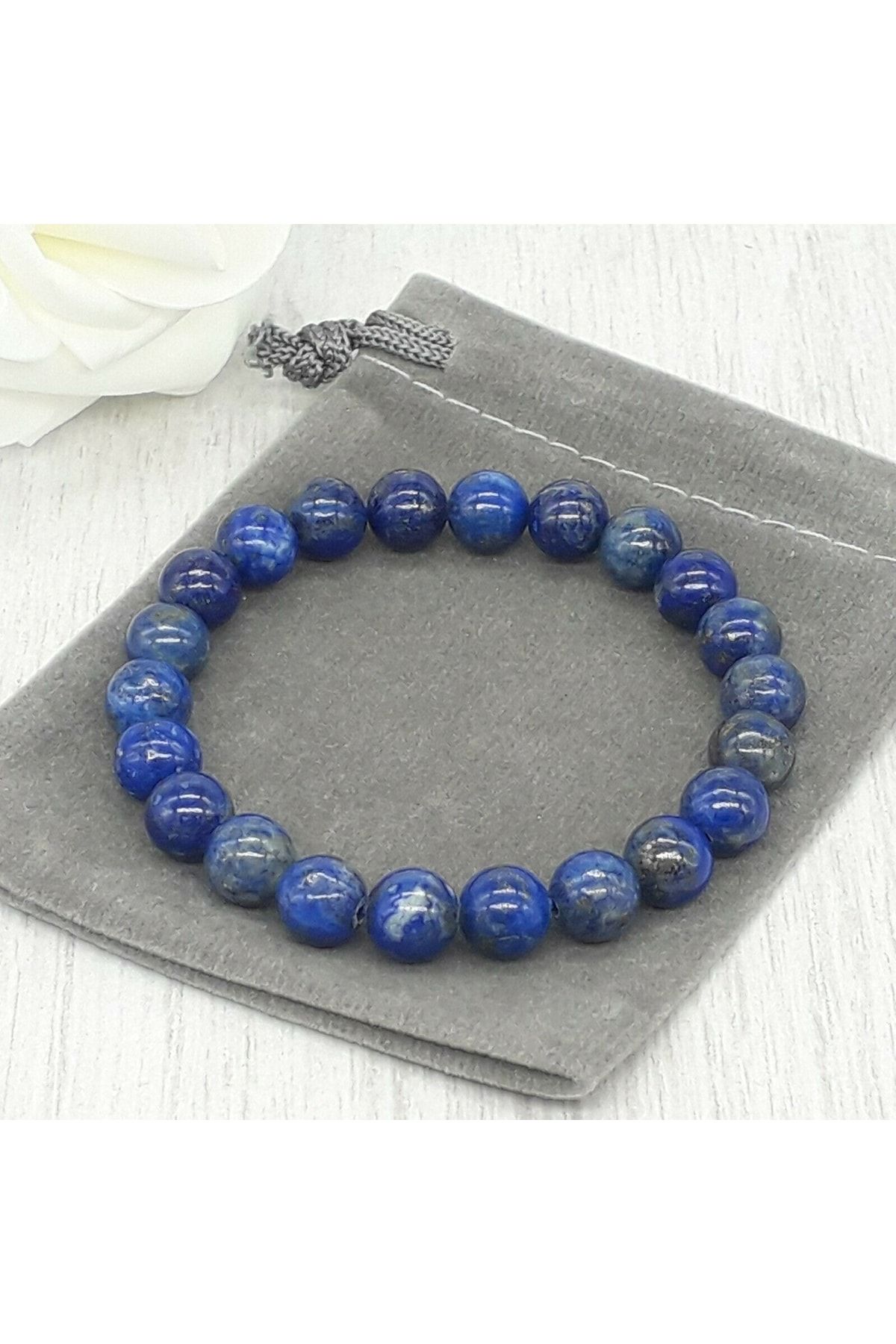 Padore Accessory Unisex - Mühürlü Başarı Doğal Taş Bileklik | Lapis Lazuli