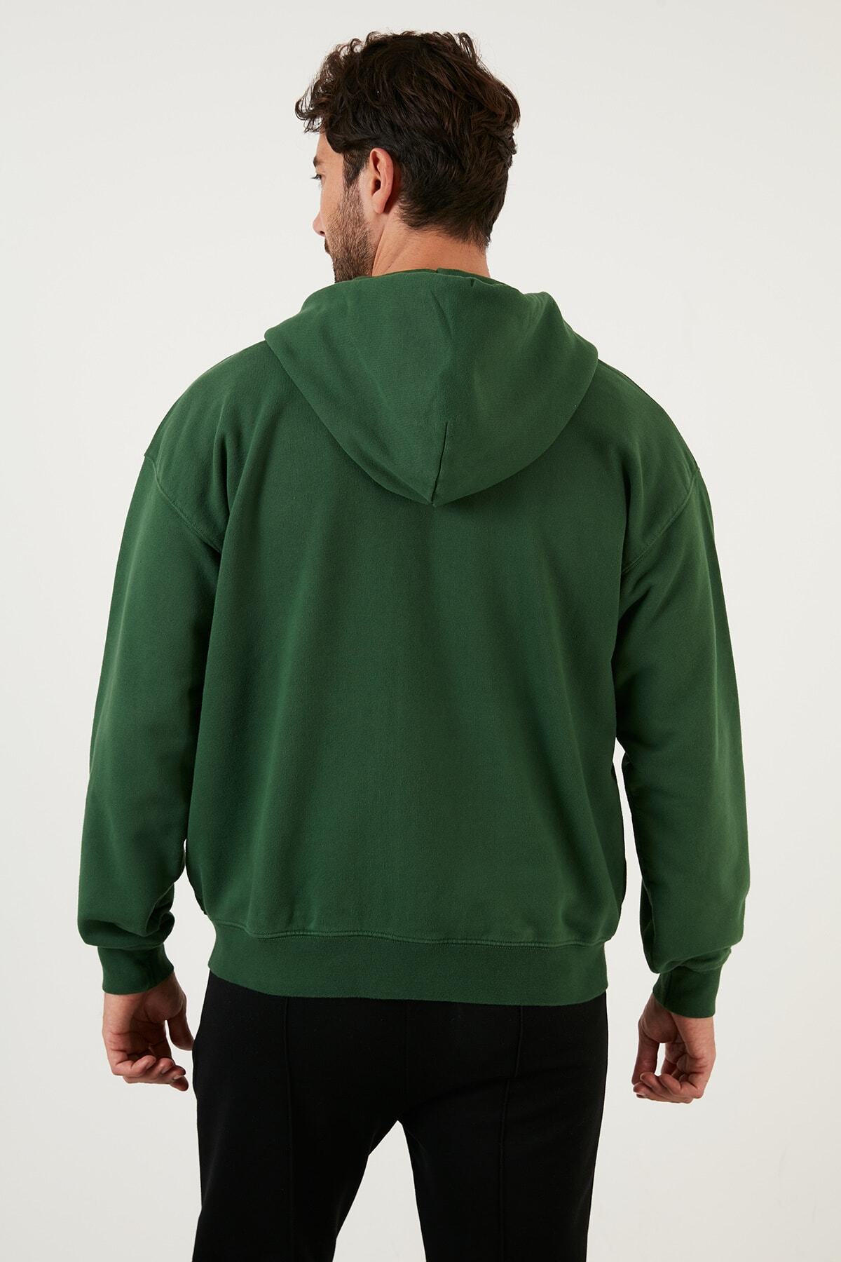 سویشرت لیوایز مردانه پنبه ای سبز   Relaxed/ریلکس    Relaxed/ریلکس کژوال/روزمره | Levi's A3768-0005 - تصویر 5