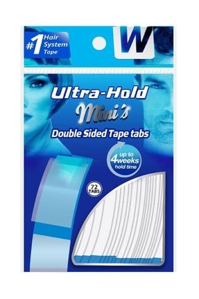 Ultra Hold Mini's Protez Saç Bandı 3/4? X 3? 1,90 X 7,62 cm UHT M