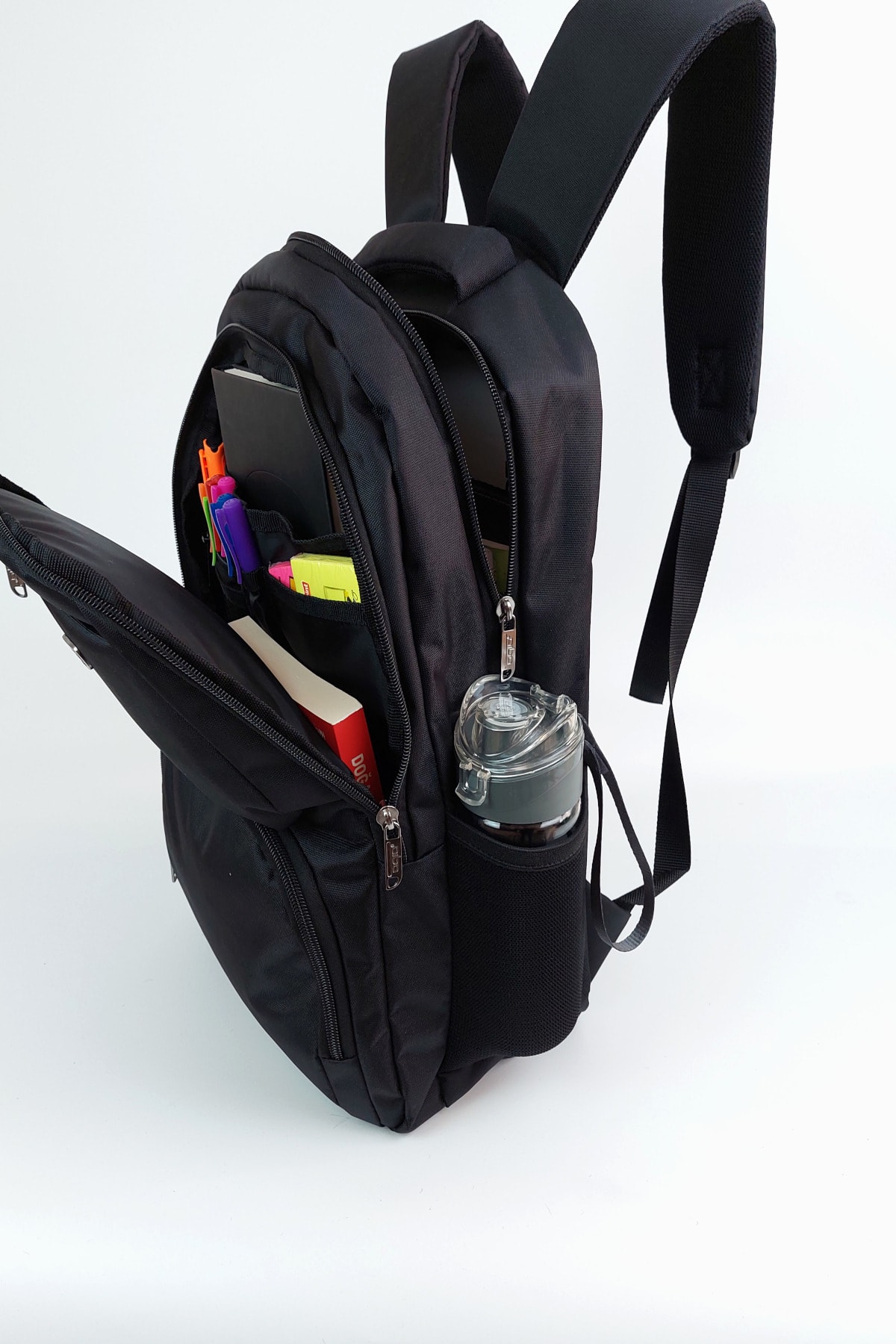 کوله پشتی زنانه مشکی toxo | TSX100001 اورجینال - تصویر 6