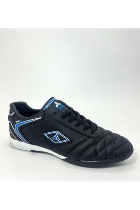 Siyah Mavi Erkek Halı Saha Futbol Ayakkabısı - Siyah - 41 BA04014