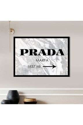 Prada Marfa 2 Çerçeve ve Poster - Md1068 ARMODA12365