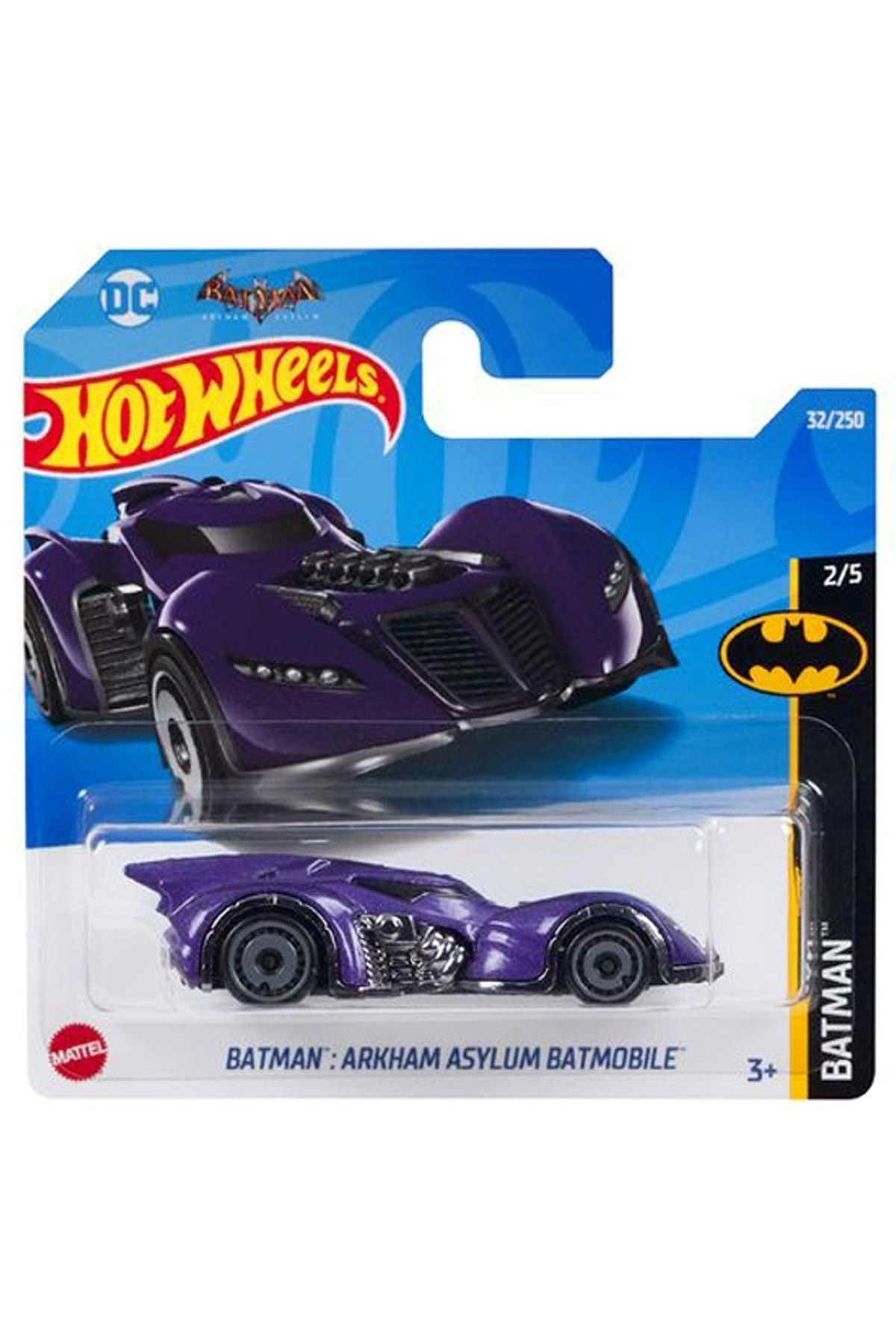 HOT WHEELS Batman Arkham Asylum Batmobile Hot Wheels Tekli Arabalar 1/64  Ölçek Metal Oyuncak Araba | 57%'YE KADAR İNDİRİM 