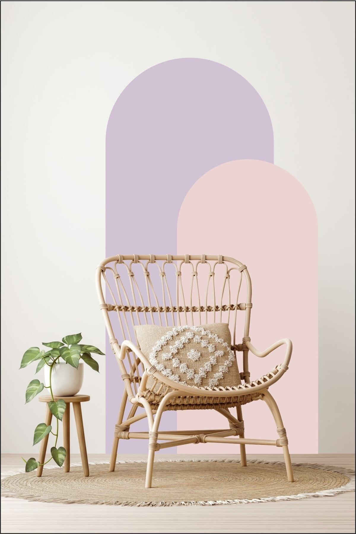 Bohemian Blocks 2-Piece Wall Sticker