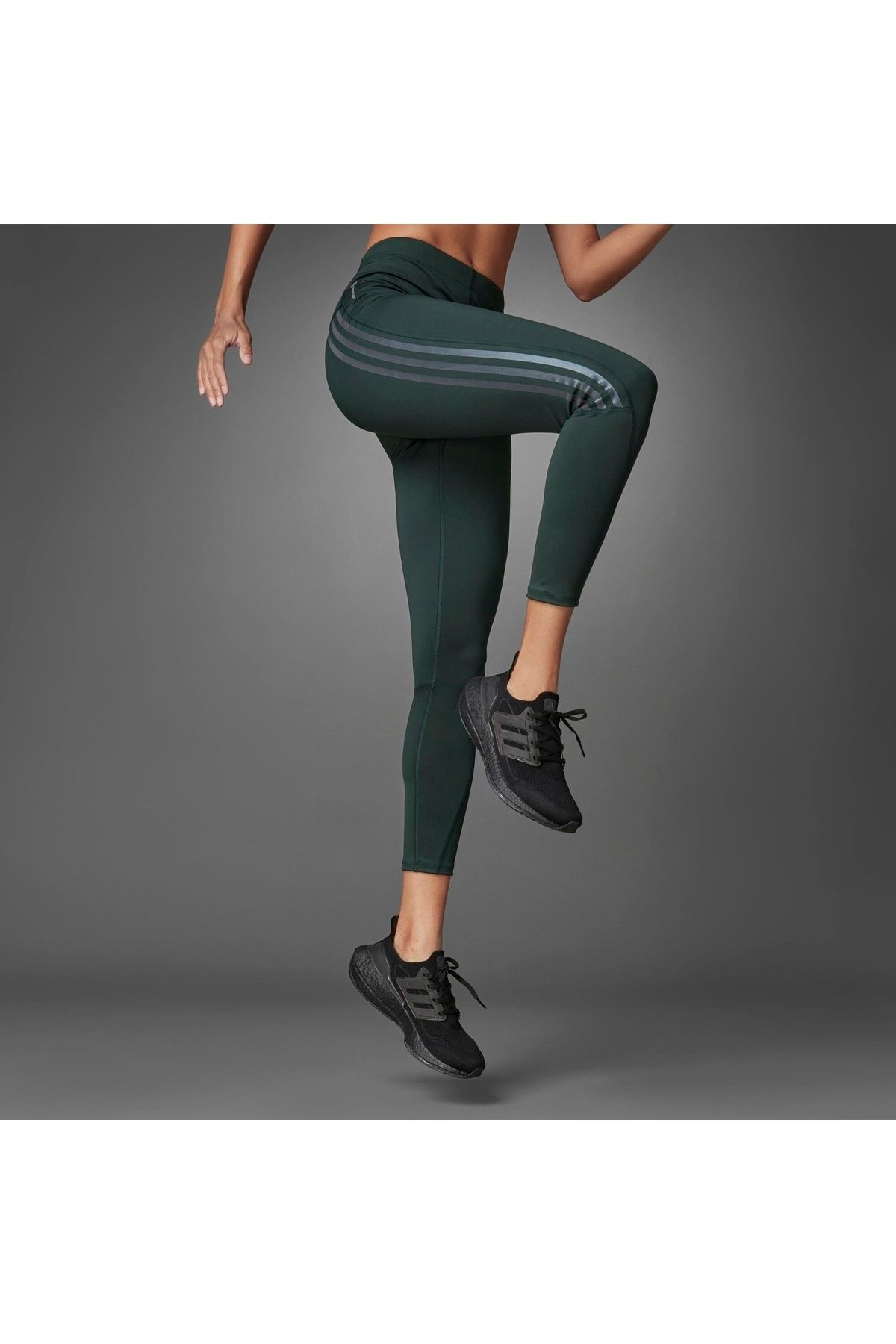 adidas Running Run Icons Kadın Yeşil Tayt (hh9092)