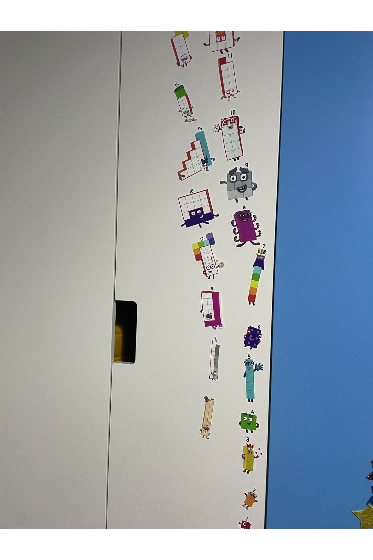 Gazi Kırtasiye Numberblocks 100 Parça Geçmeli Matematik Küpleri - Snapcubes / 0-10 Stickers Ve 0-20 Maskot Stickers fotoğrafı 6 (önizleme)