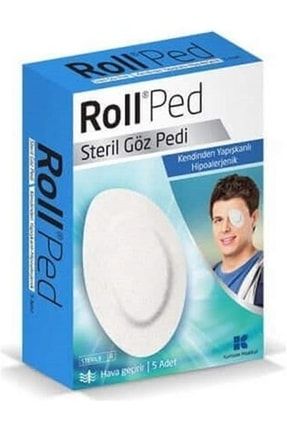Roll Ped Steril Göz Pedi 5 Adet 8699592821371
