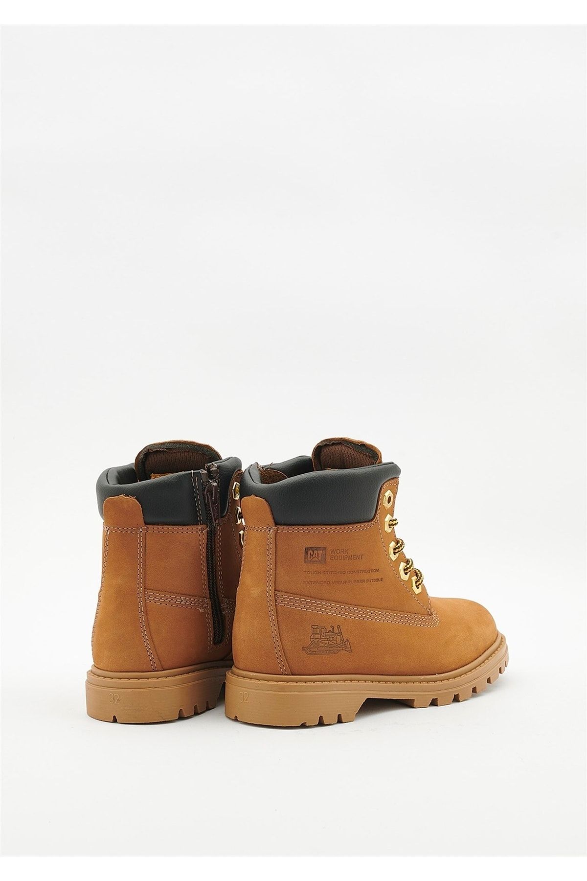 چکمه و بوت چند رنگ دخترانه پسرانه بچگانه Bruiser 2.0 Kids Cinnamon Nubuck Boots Caterpillar