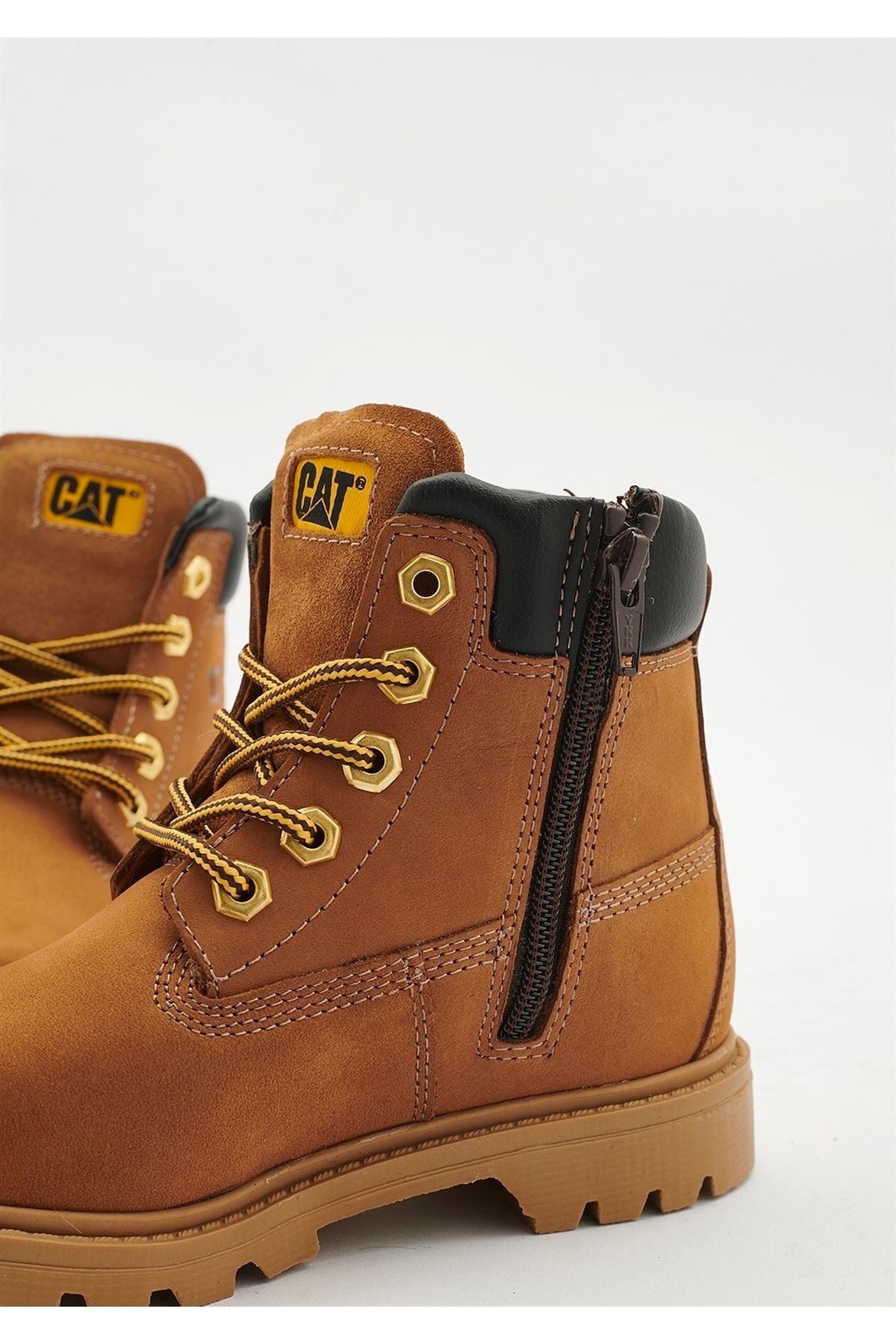 چکمه و بوت چند رنگ دخترانه پسرانه بچگانه Bruiser 2.0 Kids Cinnamon Nubuck Boots Caterpillar
