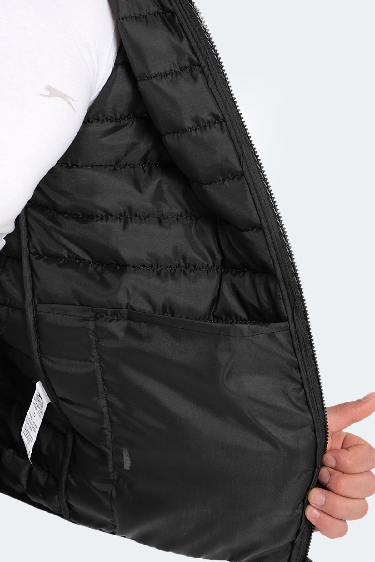 Slazenger Never Erkek Mont Siyah IB7066