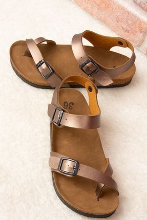 Bronz Kadın Sandalet H777786009