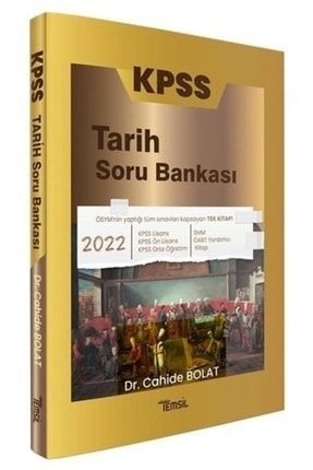 Temsil 2022 Kpss Tarih Soru Bankası - Cahide Bolat 9786509876517