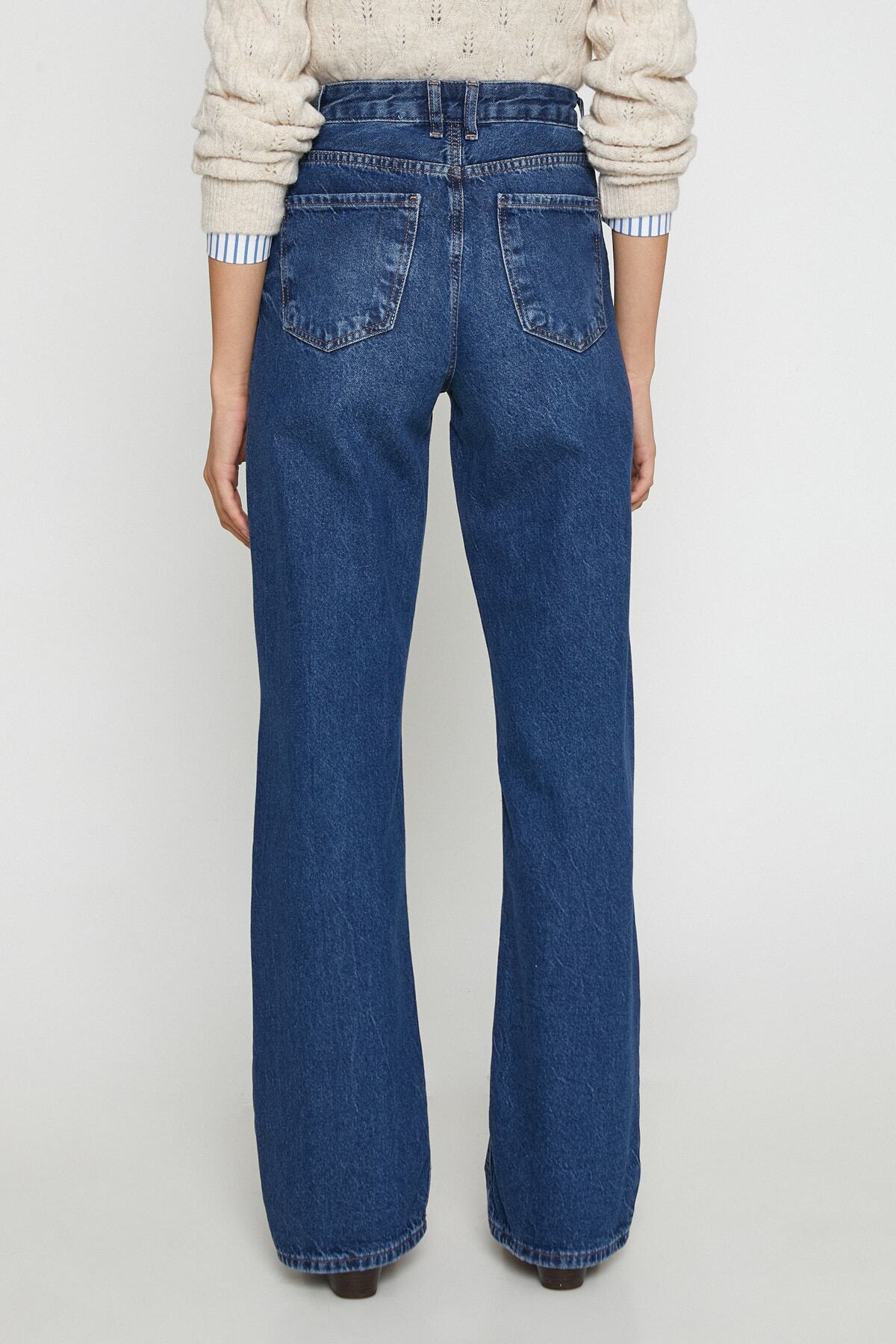 Kadın Koyu İndigo Jeans 3WAL40261MD