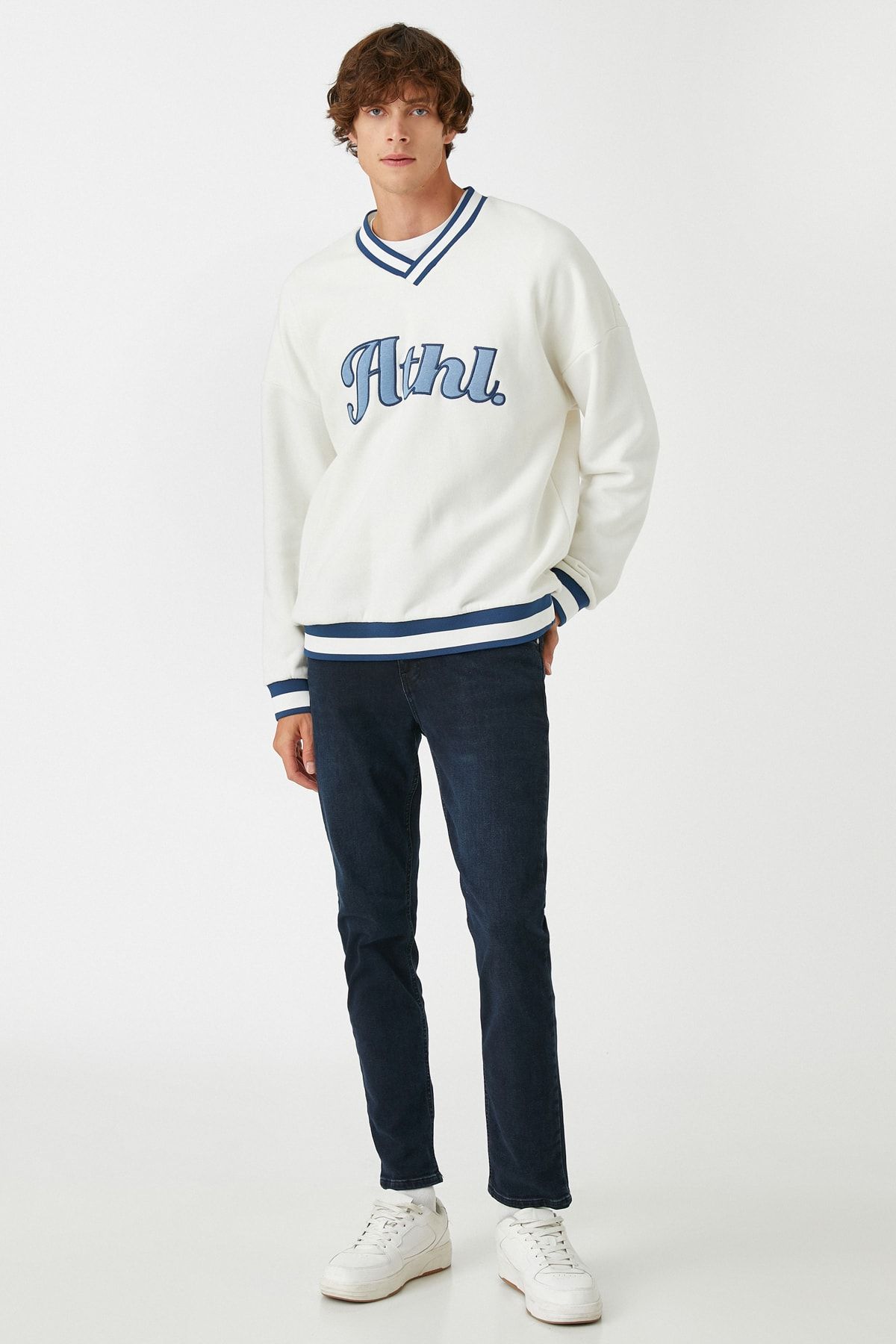 Koton Jeans Blau Straight Fast ausverkauft