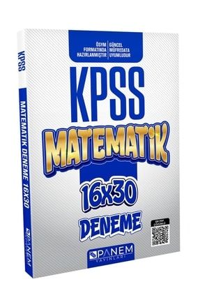 Panem Yayıncılık Kpss Genel Yetenek Çözümlü Matematik 16x27 Deneme 9786057425348