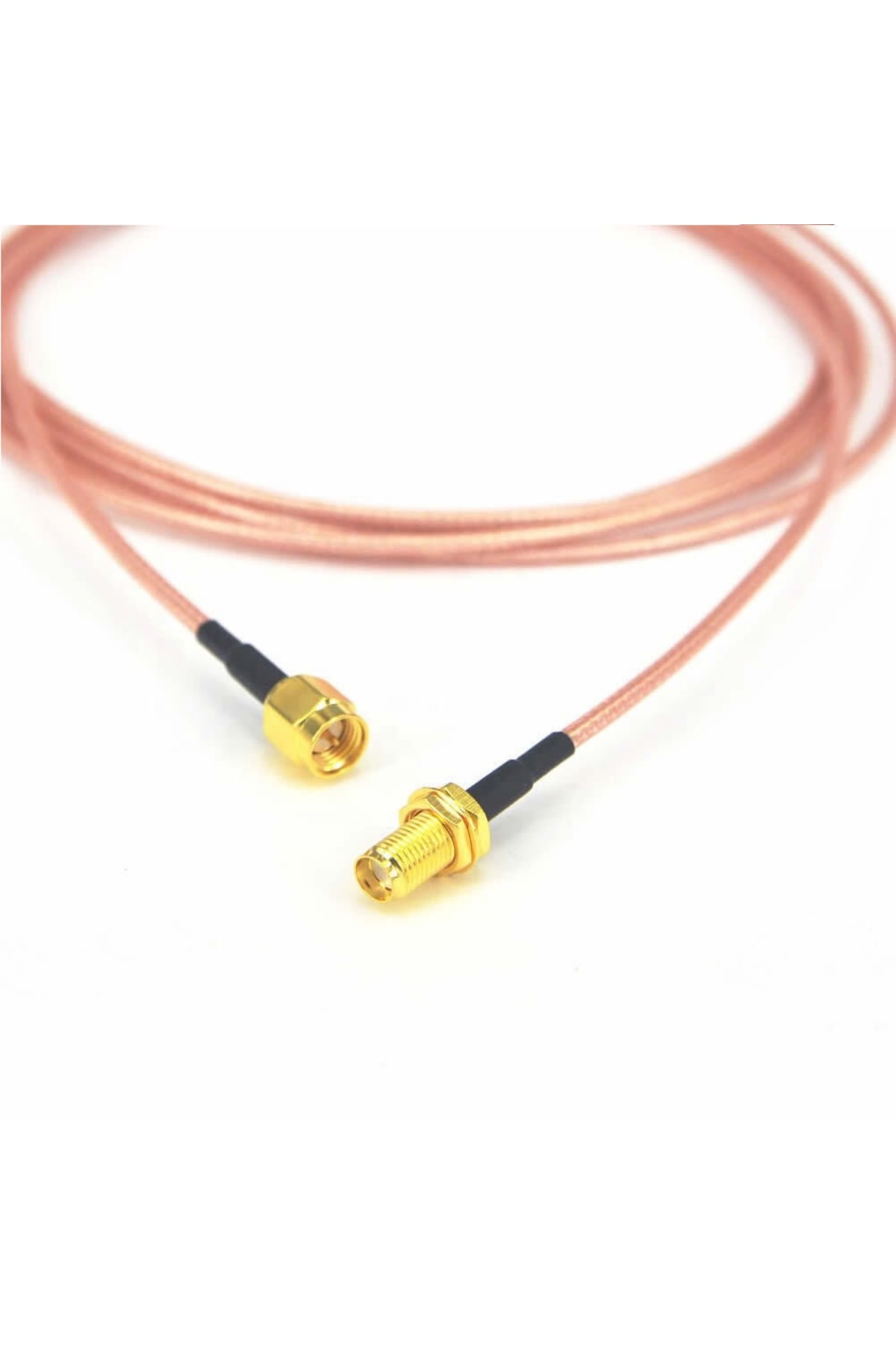 Rg316 50cm Sma Erkek Dişi Kablo Rf Uzatma Kablosu 50 Ohm 0-6ghz Koaksiyel Wifi Gsm Gprs 6