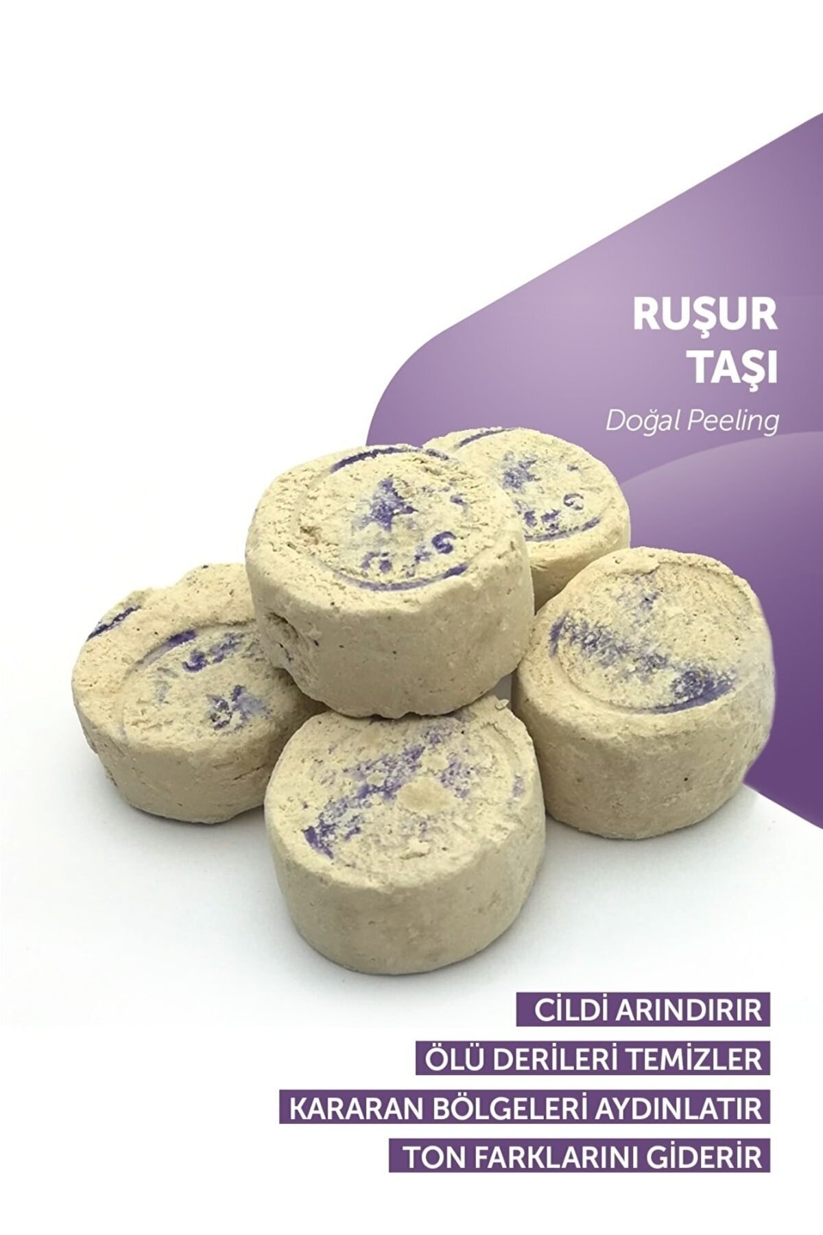 Orijinal Muhurlu Ruşur Sefidab Taşı 3 Adet Rsr.3 — RSR.3 — تصویر 4 از 4